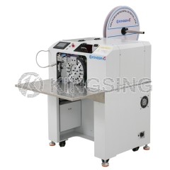 Automatic Heat Shrinkable Tube Inserting Cutting and Heating Machine